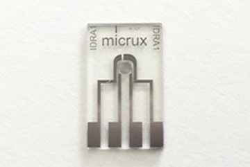 Thin-film Platinum InterDigitated Ring Array microelectrode (10/10 µm)
