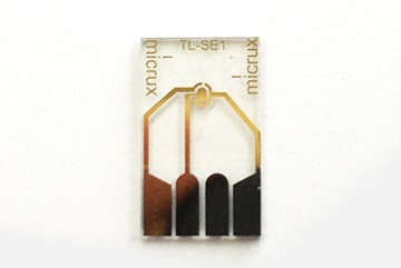 Thin-layer Microfluidic Single Gold Sensor