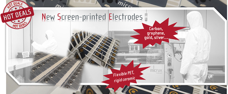 Screen-printed electrodes
